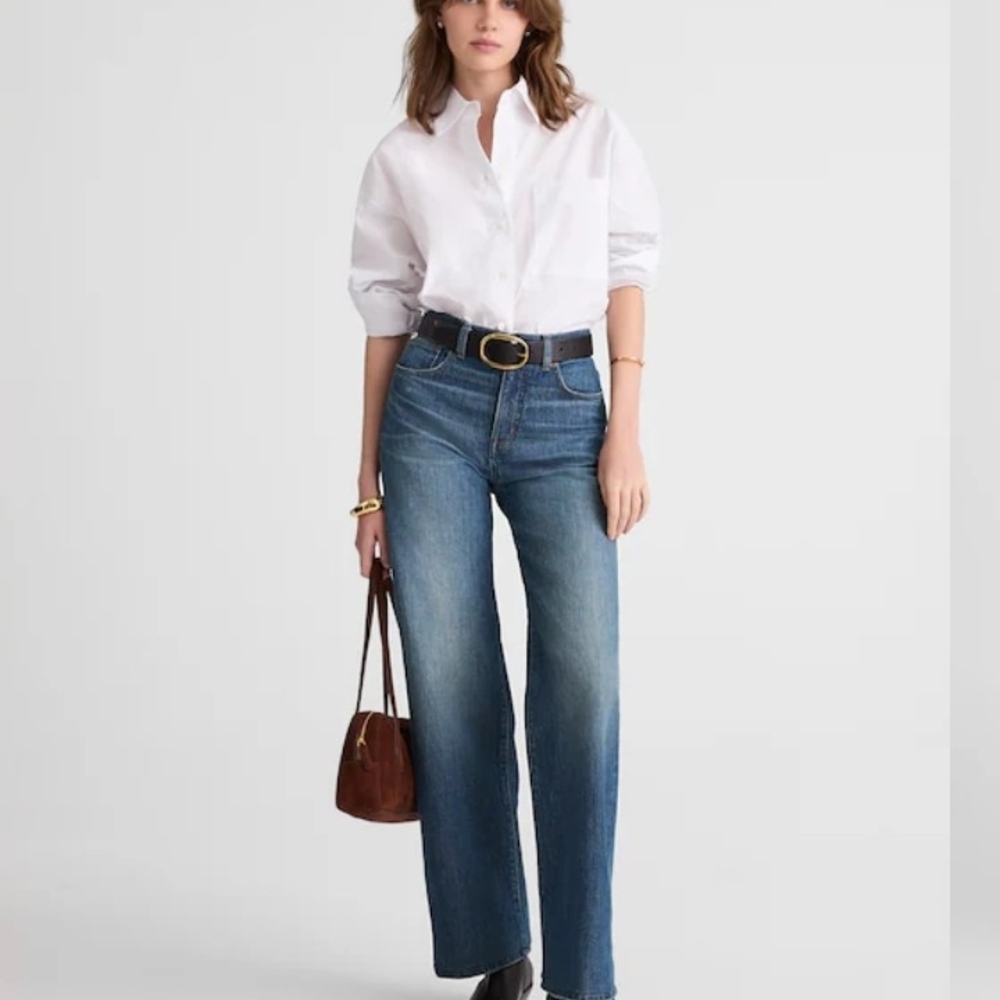 Everlane Women's Straight Leg Jeans in Blue